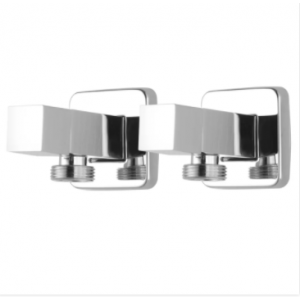Nor-WST17.01+WST17.01 Square Chrome Washing Machine Taps